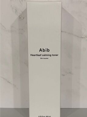 NEW Abib Heartleaf Calming Toner Skin Booster 200ml Sealed K-Beauty